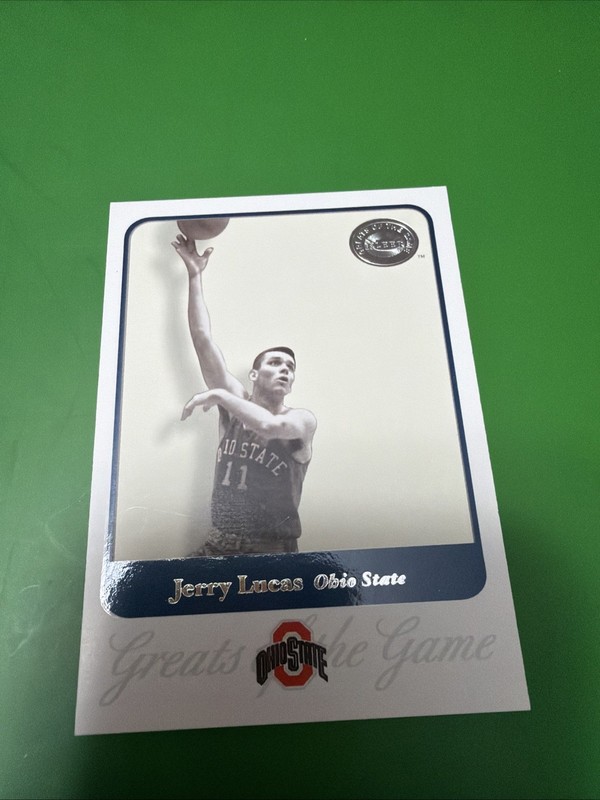 2001 Fleer Greats of the Game - Jerry Lucas #35