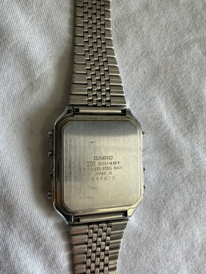 Casio Cd-401 Module246 1984 Vintage Digital Watch 1st Casio Cd-401 Module246 1984 Vintage Digital Watch 1st