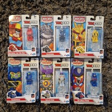 RARE Angry Birds Transformers Telepods  heatwave, bumblebee, etc  Hasbro 2014
