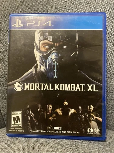 Mortal Kombat XL, PS4, Sony Playstation 4, (2016), Used -Tested-