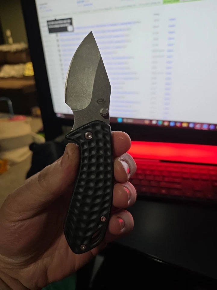 Gerber Gear Kettlebell Compact Folding Plain Edge Pocket Knife - Image 2 of 2