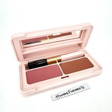 Vintage Mary Kay Blusher TAWNY ROSE  TAWNY AMBER Blush Duo Retro Pink Compact