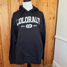 Port & Company Black Size Medium Colorado EST 1876 Sweatshirt