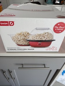 Dash Popcorn Maker 24 Cups Oil Popper 850 Watts New In Box