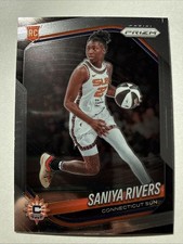 2025 Panini Prizm WNBA Saniya Rivers RC Connecticut Sun