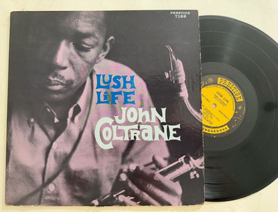 John Coltrane LP ''Lush Life'' Prestige 7188 ~ Mono DG ~ RVG ~ 1st Press Clean