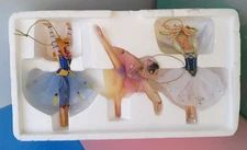 Heirloom Ornaments ~ Vive Le Ballet ~ (3) From Ashton Drake ~ NICE