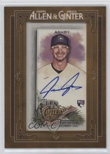 2022 Topps Allen & Ginter Framed Mini Auto Aaron Ashby #MA-AA Auto 0t07