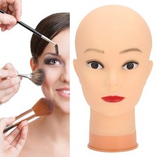 Hat Wig Display Mannequin Head Model Makeup Training Practice Bald Mannequin HEN