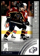 2001-02 SPx #2 Patrik Stefan Atlanta Thrashers Hockey Card