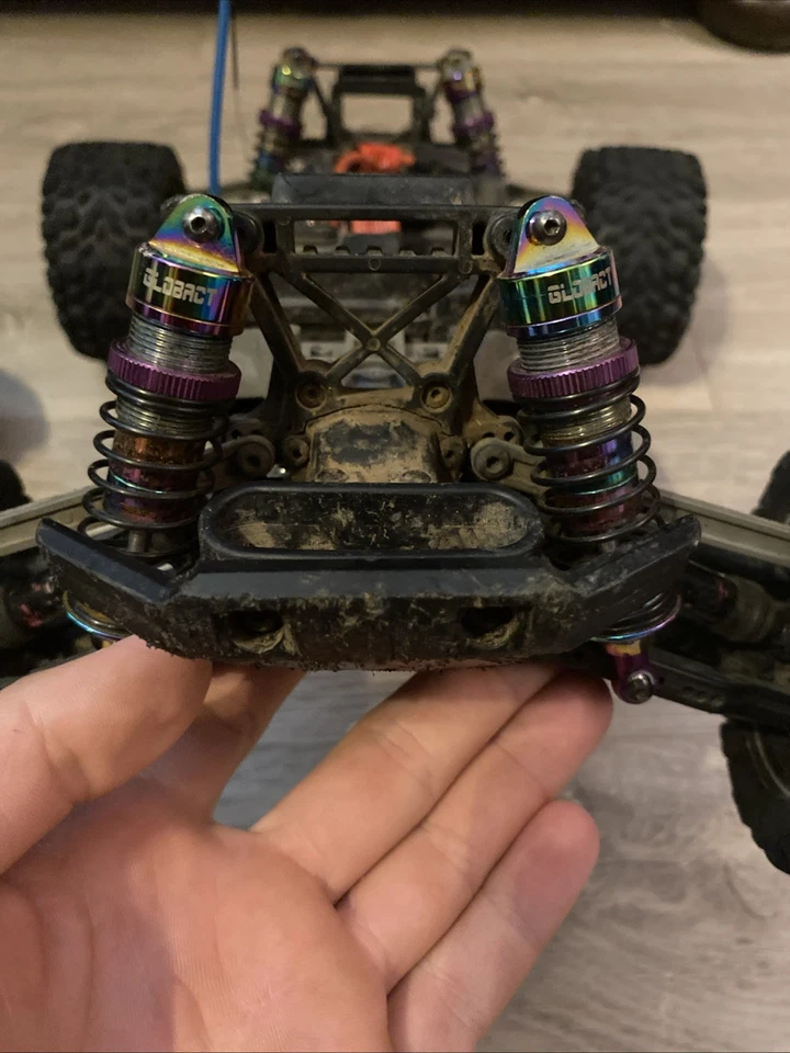 Traxxas Rustler 4x4. Upgraded Motor, Servo, Shocks, And Front And Rear Axles.￼ - Image 2 of 4