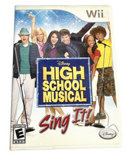 High School Musical Sing It for Nintendo Wii Complete Manual and Lyrics Tested