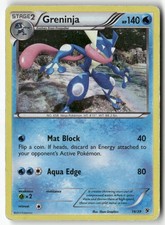 #14/39 - Greninja - Common,HOLO Kalos Starter Set BB123 P12RH Heavily played on eBay