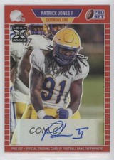2021 Leaf Pro Set Metal 1989 Red Rainbow /100 Patrick Jones II #PA-PJ2 Auto 2qw