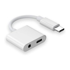 For Samsung Galaxy S23/S24/S25/Plus/Ultra/Edge - USB-C Headphone Adapter