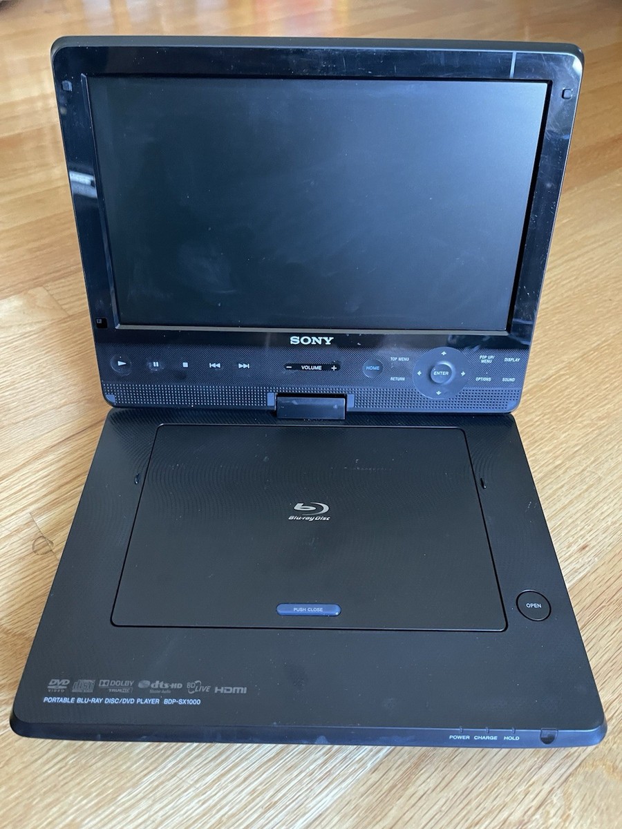 ▽SONY PortableDisc/DVDPlayer BDP-SX1 美品 Sony BDP-SX1 Portable Blu-ray Player 10.1