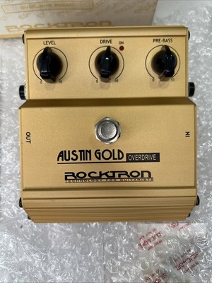 ギター ROCKTRON AUSTIN GOLD Rocktron Austin Gold Overdrive Guitar Effect Pedal NOS in Box | eBay