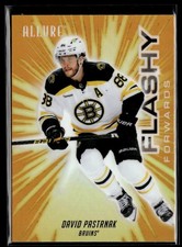 2025-26 Upper Deck Allure Flashy Forwards Orange #FF-7 David Pastrnak