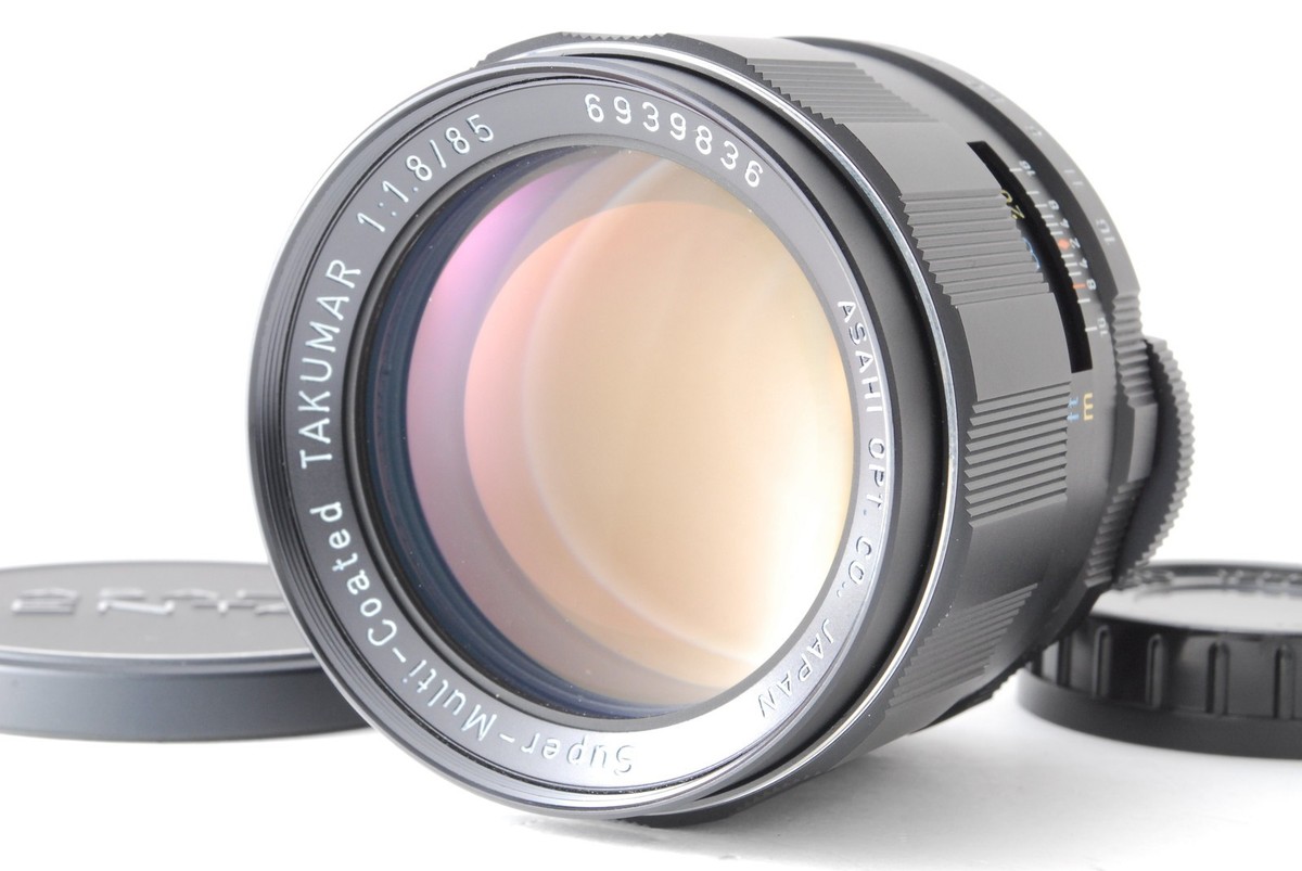 Almost Unused] Pentax SMC Takumar 85mm F1.8 MF Portrait Lens for