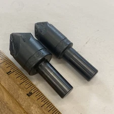 2 MA FORD Countersinks 1" & 3/4" / 82° Degree Single Flute HSS 1-82, sh6921