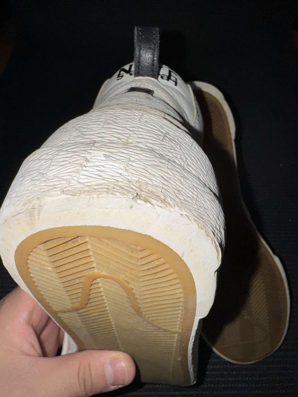 Size 9 - Nike sacai x Blazer Mid White Grey thumbnail 8