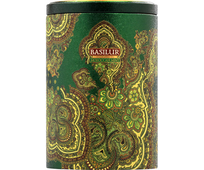 Basilur Ceylon Tee Basilurs marokkanischer Minzgrüntee - 100g Loseblatt...