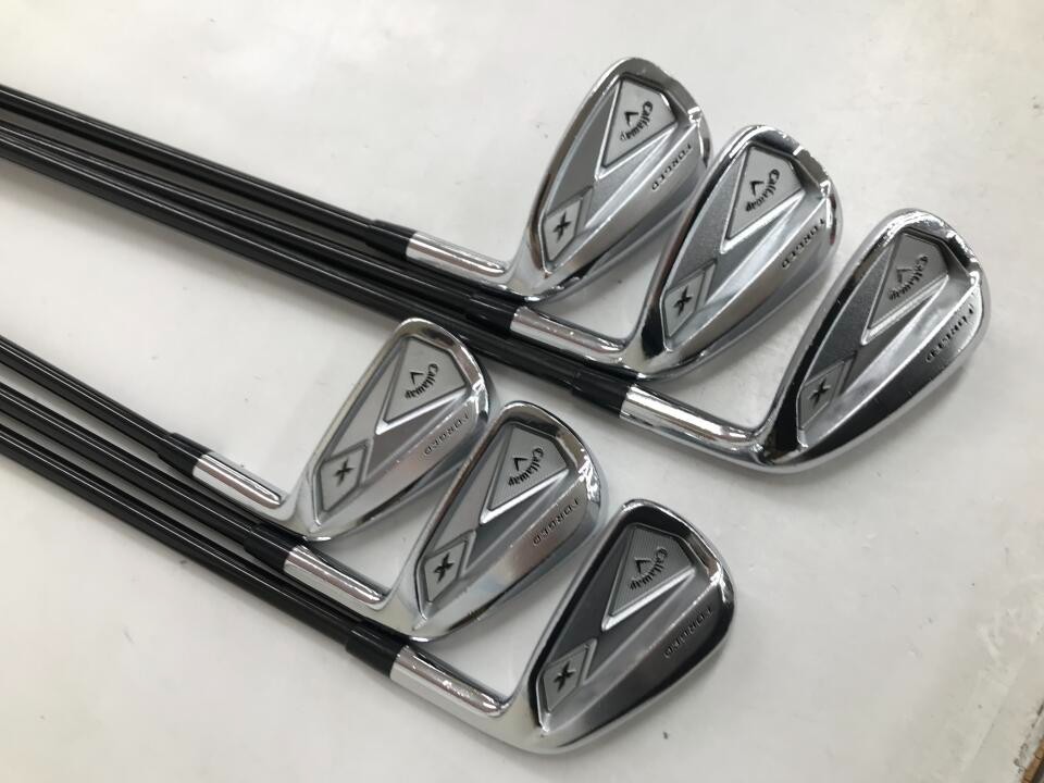 Callaway X FORGED Iron set 5-PW / Tour AD 85 (Lime Green) S | eBay
