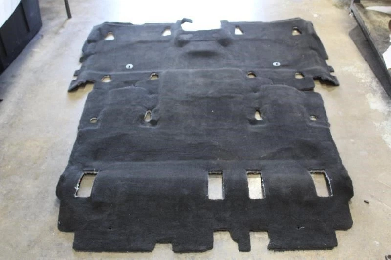 2018 2019 2020 2021 LINCOLN NAVIGATOR REAR CARPET RUG EBONY 122.5" WB Foto 3 de 4