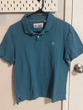 An Original Penguin By Munsingwear Polo Shirt Turquoise Size Small