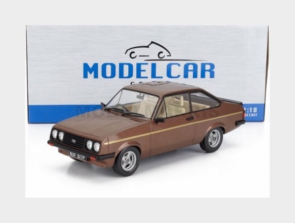 MCG MCG18530 Ford England - Escort Mkii Rs 2000 1977 - Dark Brown Met - 1/18-image