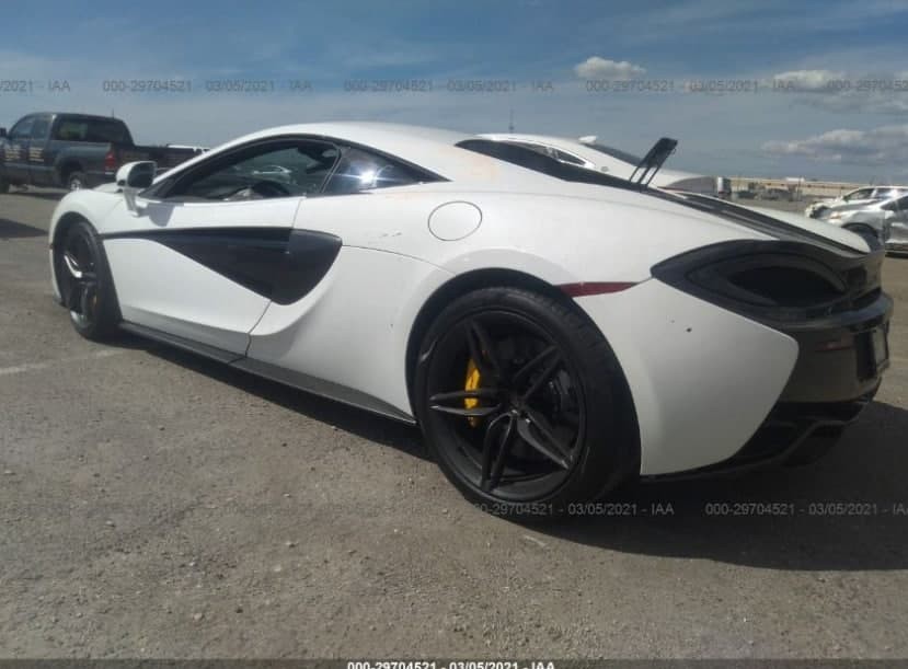 McLaren 570S 570 2017 Rear Under Window Inner Trim Cover Panel 15-19 |:Y