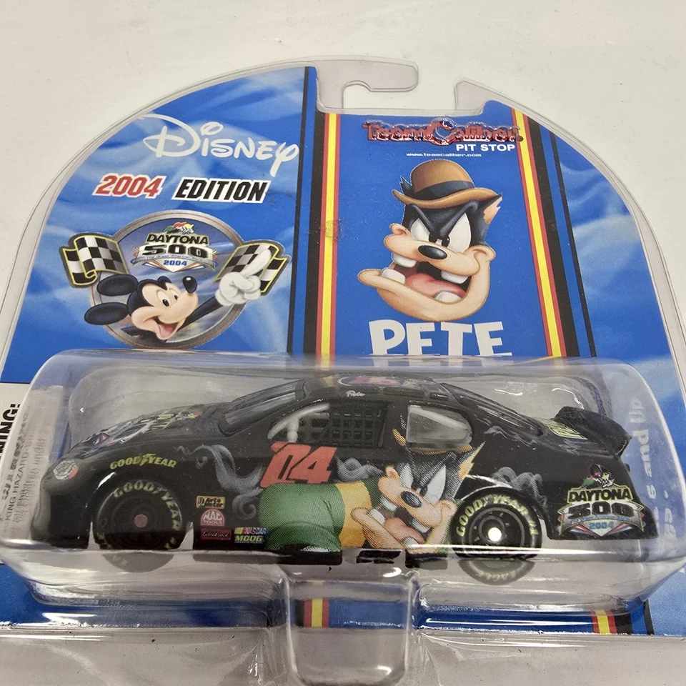 Vintage 2004 Daytona 500 Disney Pete 1:64 Die Cast Car Nascar Team Caliber - Image 4 of 4