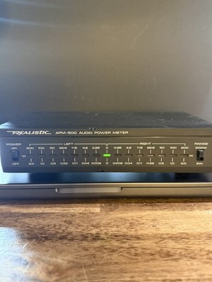 Realistic APM-500 Audio Power Meter (Model APM-500) MPN 707610580A (tested)