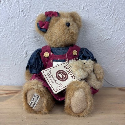 Vintage Boyds Bears Elizabeth M. Spangler Plush 200 Jointed Teddy