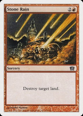 Stone Rain - Eighth Edition | MTG Card