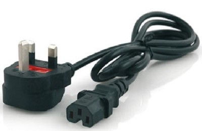 TAPETENDAMPFER ABISOLIERER NETZKABEL 13A STECKER AUF C15 STECKER 2M