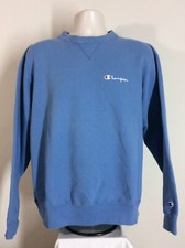 Vtg 90s Champion Embroidered Logo Crewneck Sweatshirt Blue XXL Products Brand