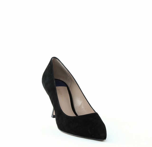 stuart weitzman black suede pumps