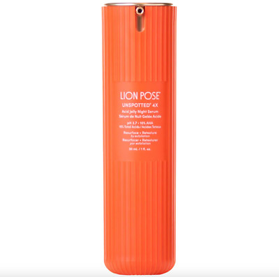 Lion Pose UNSPOTTED 4X Dark Spot + Hyperpigmentation AHA Serum, Free Ship (1 oz)