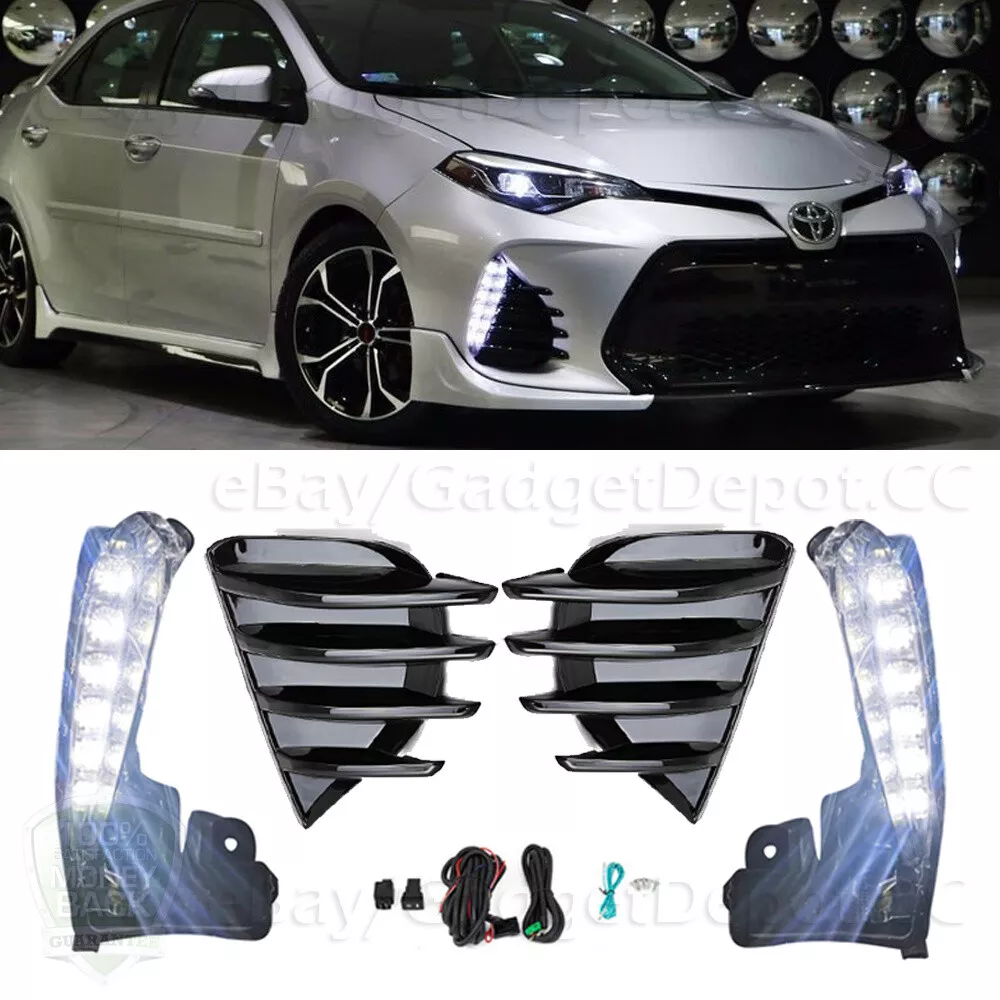 For 2017 2018 2019 Toyota Corolla SE XSE LED Daytime Running Light