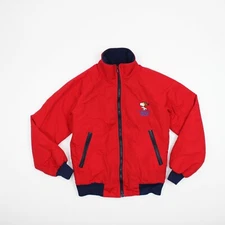 Hartwell Viasport Red Jacket Sz Small Redwood Empire Arena Polar Fleece