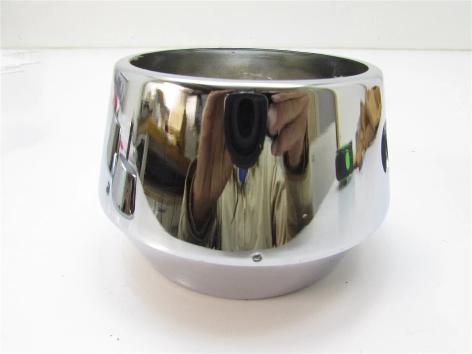 Harley Davidson Sportster Chrome Gauge Covers For Nippon Denso Gauges 1974-1983 - Image 4 of 4