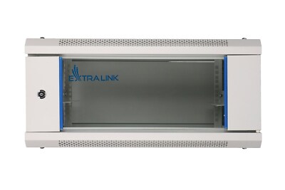 5902560368536 Extralink Rackmount-Schrank 4U 600x450 Grau Wandmontage Extralink