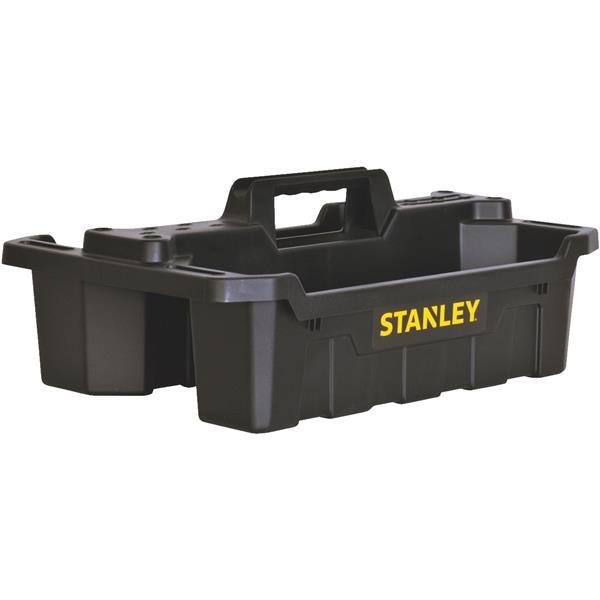 STANLEY ブラック ツールボックス ドリップセット Stanley Essential Toolbox with Handle, 16