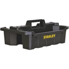 (6)-Stanley Black Plastic 2 Compartment Tool ...