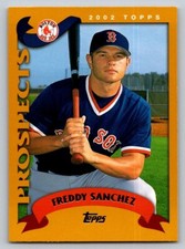 2002 Topps - Prospects Freddy Sanchez #313 (RC)