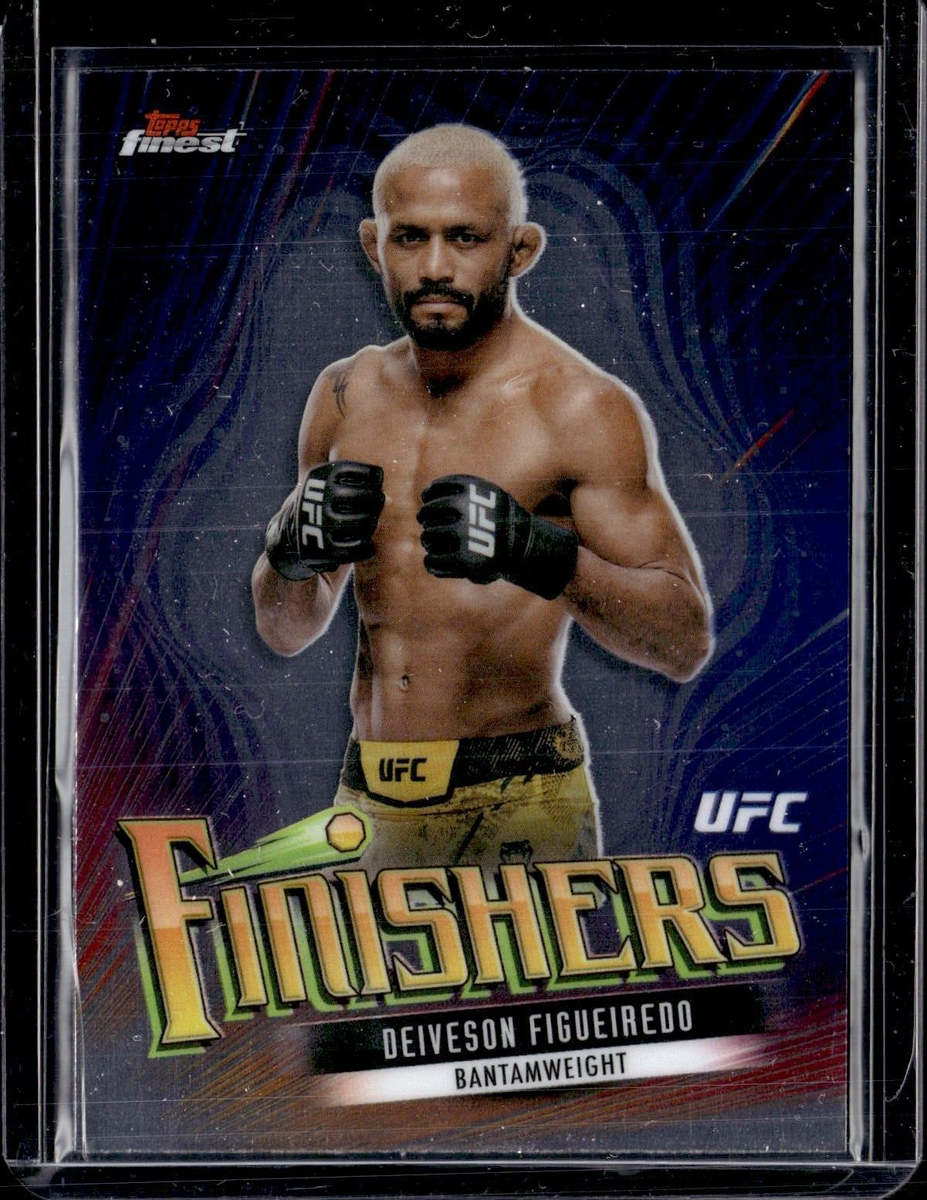 2024 Topps Finest UFC #FIN-8 Deiveson Figueiredo Finishers Insert