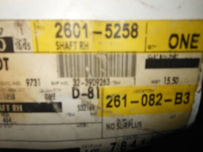 Gm Shaft Assembly 26015258 ( CS1139 DSU) | eBay