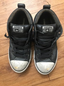 leather converse size 3