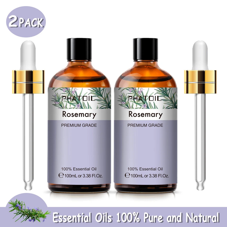 PHATOIL Rosemary Pure Essential Oil - Pure & Natural For Hair Growth Care,Diffuser
